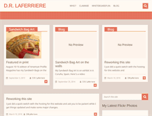 Tablet Screenshot of drlaferriere.com